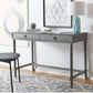 Safavieh Rhyne 2 Drawer Desk - Gray | Desks | Modishstore