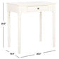 Safavieh Arina 1 Drawer Desk - Distressed White | Desks | Modishstore - 4