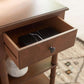 Safavieh Henric 1 Drawer 2 Shelf Desk - Brown | Desks | Modishstore - 3
