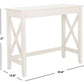 Safavieh Kaytee Desk - Distressed White | Desks | Modishstore - 4