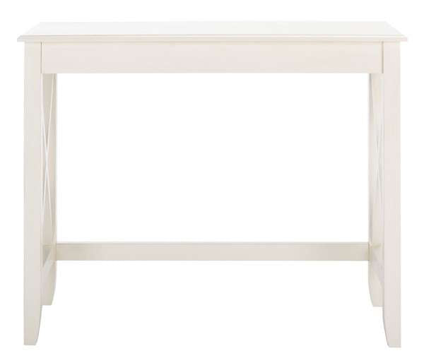 Safavieh Kaytee Desk - Distressed White | Desks | Modishstore - 2