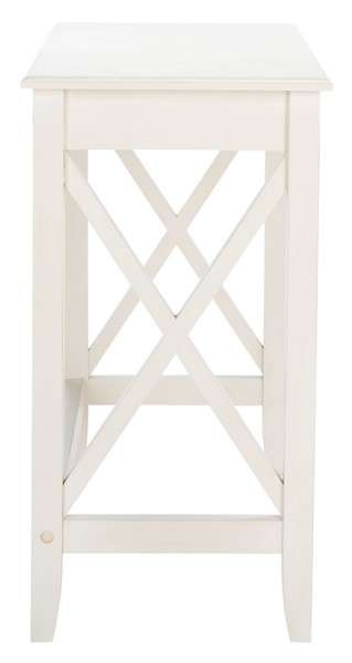 Safavieh Kaytee Desk - Distressed White | Desks | Modishstore - 3