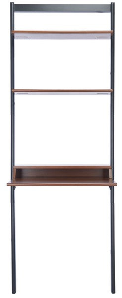 Safavieh Pamella 2 Shelf Leaning Desk | Desks | Modishstore - 1