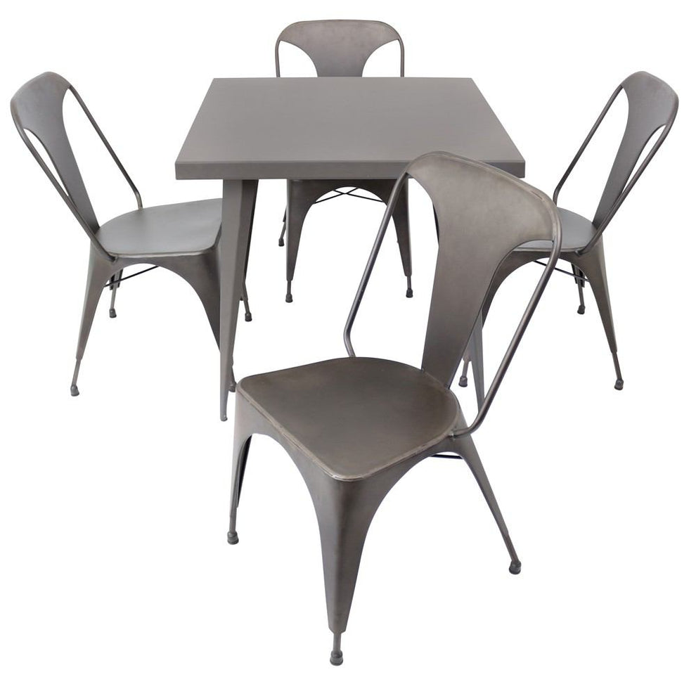 LumiSource Austin Dining Table 32" x 32" | Modishstore | Dining Tables