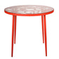 LeisureMod Devon Tree Design Glass Top Aluminum Base Indoor Outdoor Bistro Dining Table | Dining Tables | Modishstore - 11