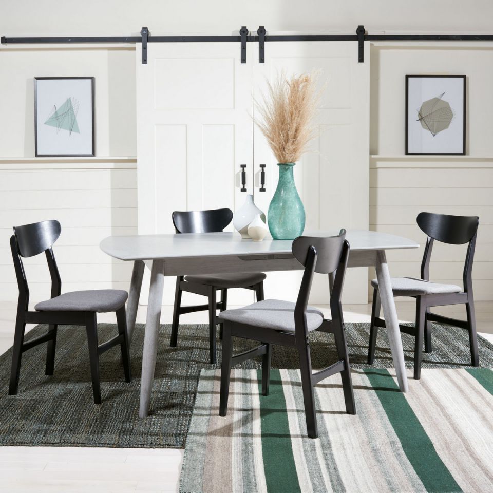 Safavieh Kyoga Auto Mechanism Extension Dining Table | Dining Tables | Modishstore - 2