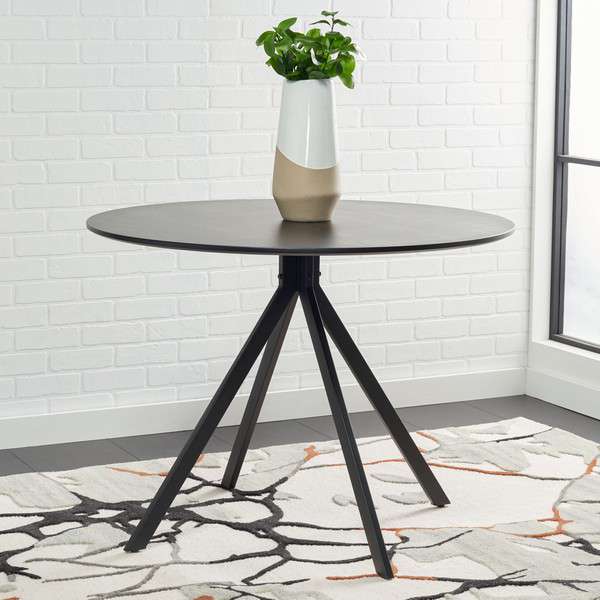 Safavieh Skyden Dining Table - Black | Dining Tables | Modishstore - 4