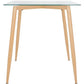 Safavieh Averill Glass Dining Table - Clear | Dining Tables | Modishstore - 2