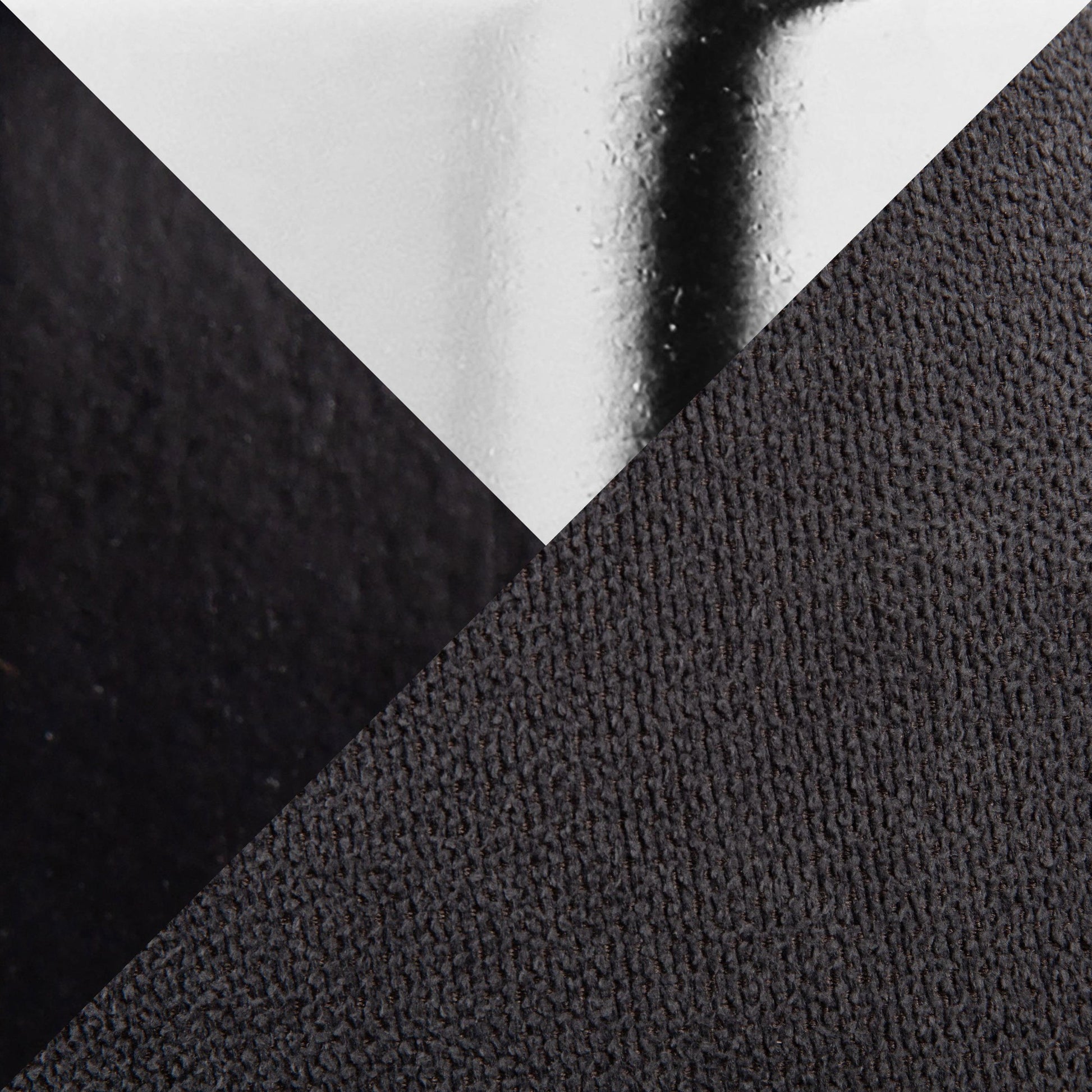 Dahlia Contemporary Counter Stool in Black Wood and Cream Fabric with Round Chrome Footrest By LumiSource - Set of 2 | Counter Stools | Modishstore - 12