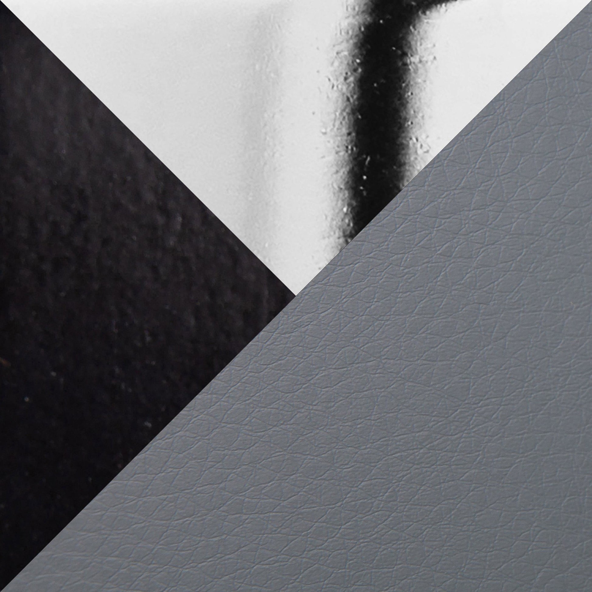 Dahlia Contemporary Counter Stool in Black Wood and Black Faux Leather with Round Chrome Footrest By LumiSource - Set of 2 | Counter Stools | Modishstore - 20