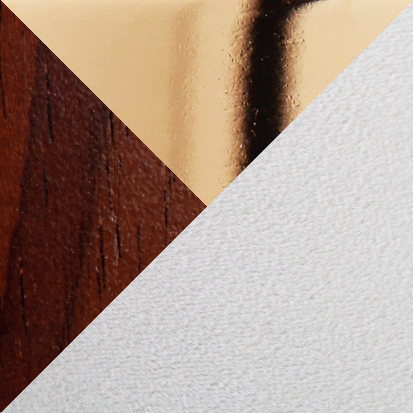 Dahlia Contemporary Counter Stool in Walnut Wood and Black Velvet with Gold Metal Accent and Round Chrome Footrest By LumiSource - Set of 2 | Counter Stools | Modishstore - 12