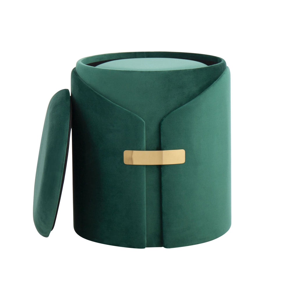 Dahlia Ottoman Set Green By LumiSource | Ottomans | Modishstore - 6