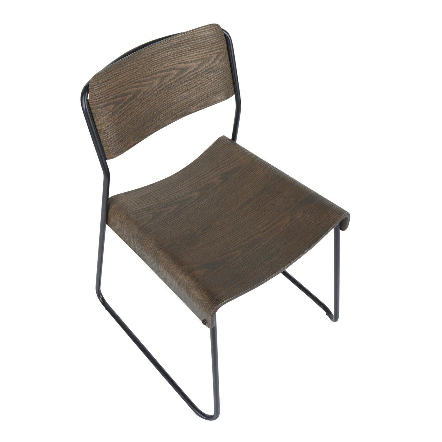LumiSource Dali Industrial Chair - Set of 2-9