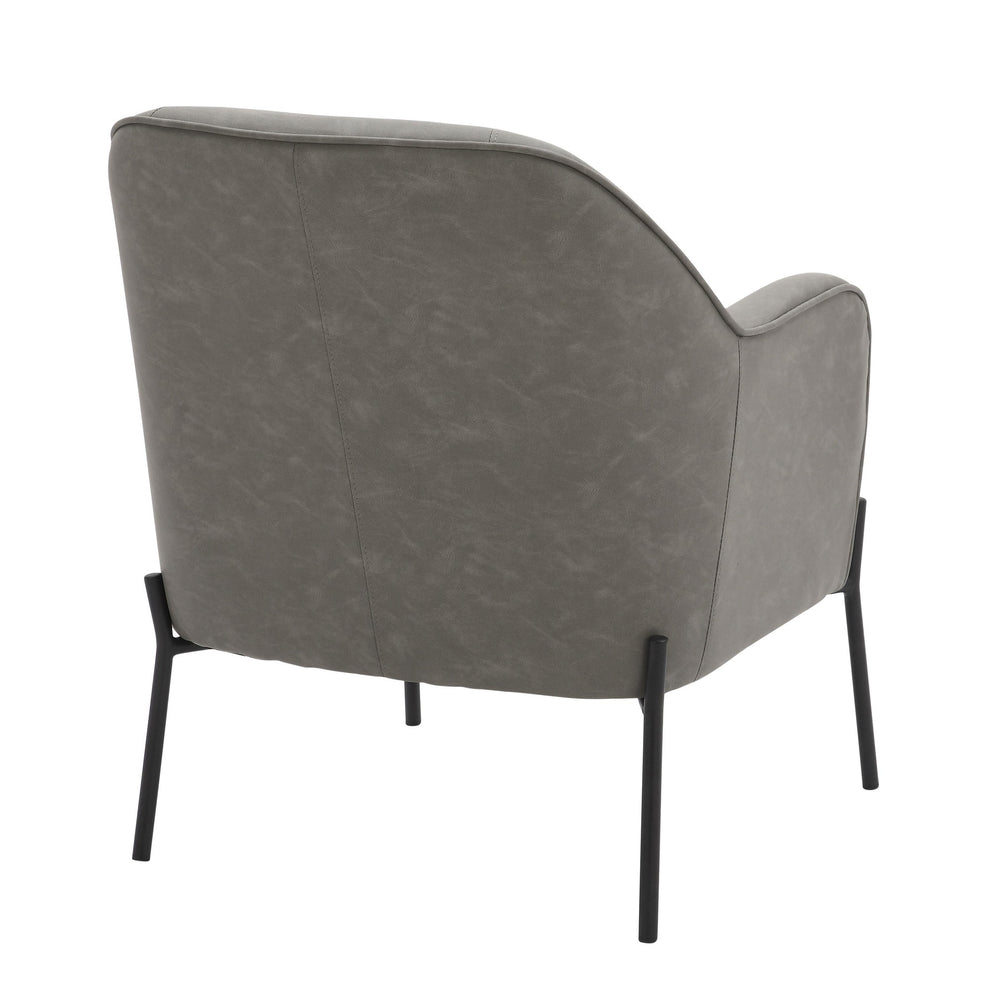 Daniella Accent Chair Brown By LumiSource | Accent Chairs | Modishstore - 9