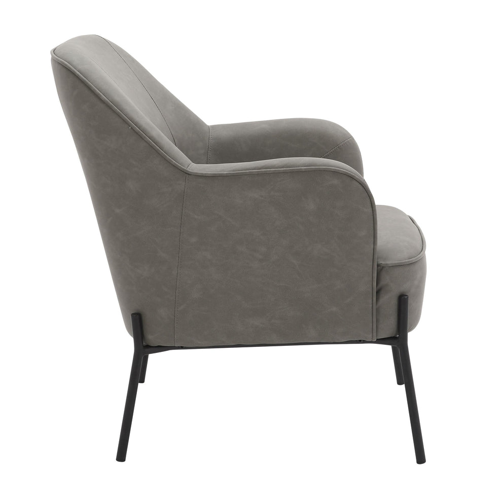 Daniella Accent Chair Brown By LumiSource | Accent Chairs | Modishstore - 8