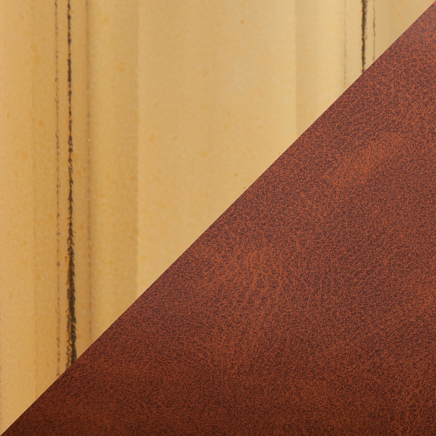 Daniella Contemporary/Glam Fixed-Height Counter Stool in Gold Metal and Camel Faux Leather By LumiSource - Set of 2 | Counter Stools | Modishstore - 5