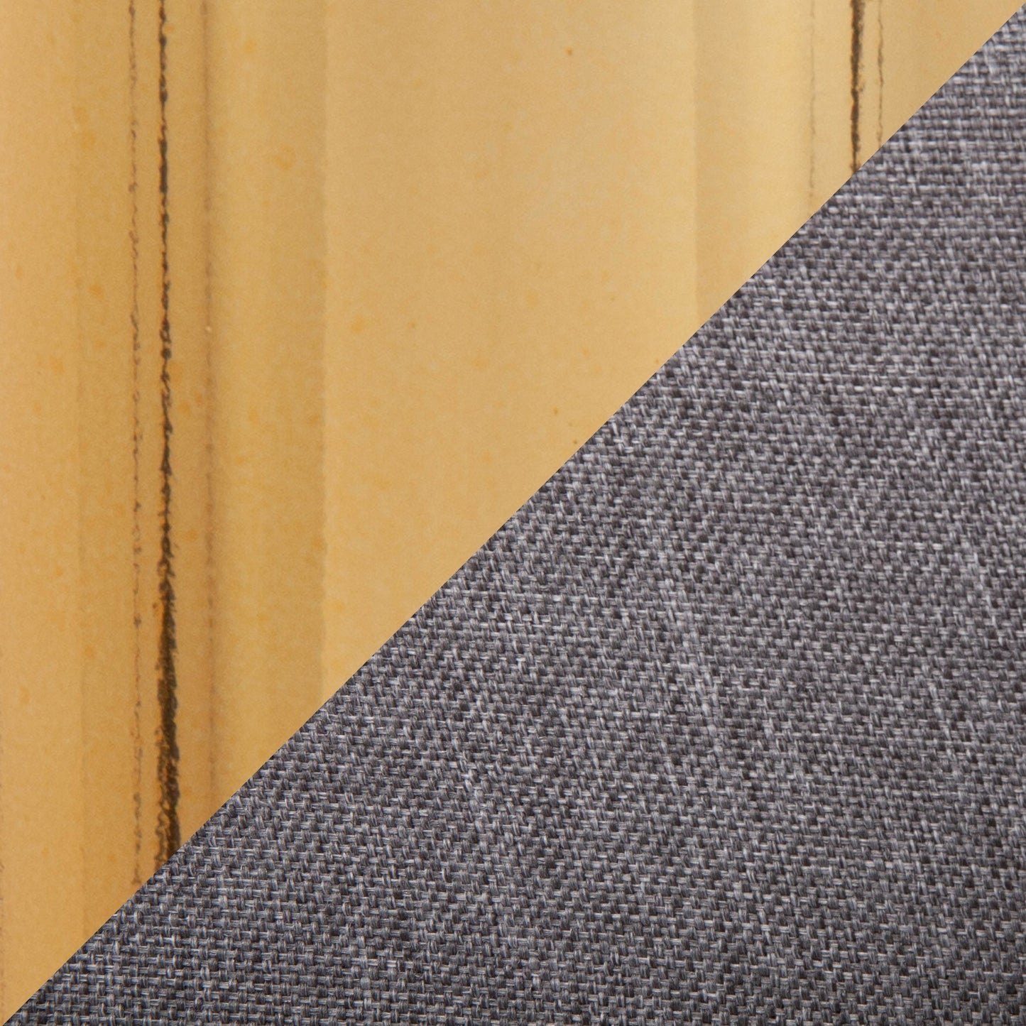 Daniella Contemporary/Glam Fixed-Height Counter Stool in Gold Metal & Charcoal Fabric By LumiSource - Set of 2 | Counter Stools | Modishstore - 24