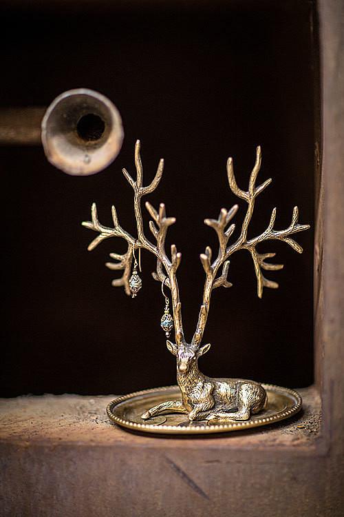 Vagabond Vintage Deer Jewelry Holder | Modishstore | Home Accents-3