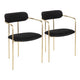 LumiSource Demi Chair - Set of 2 | Dining Chairs | Modishstore