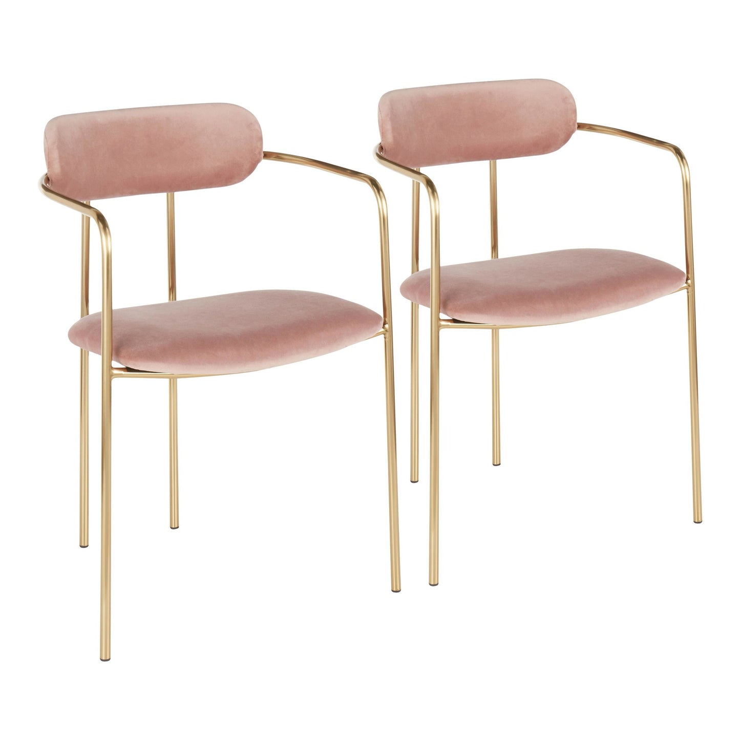 LumiSource Demi Chair - Set of 2 | Modishstore | Dining Chairs - 29