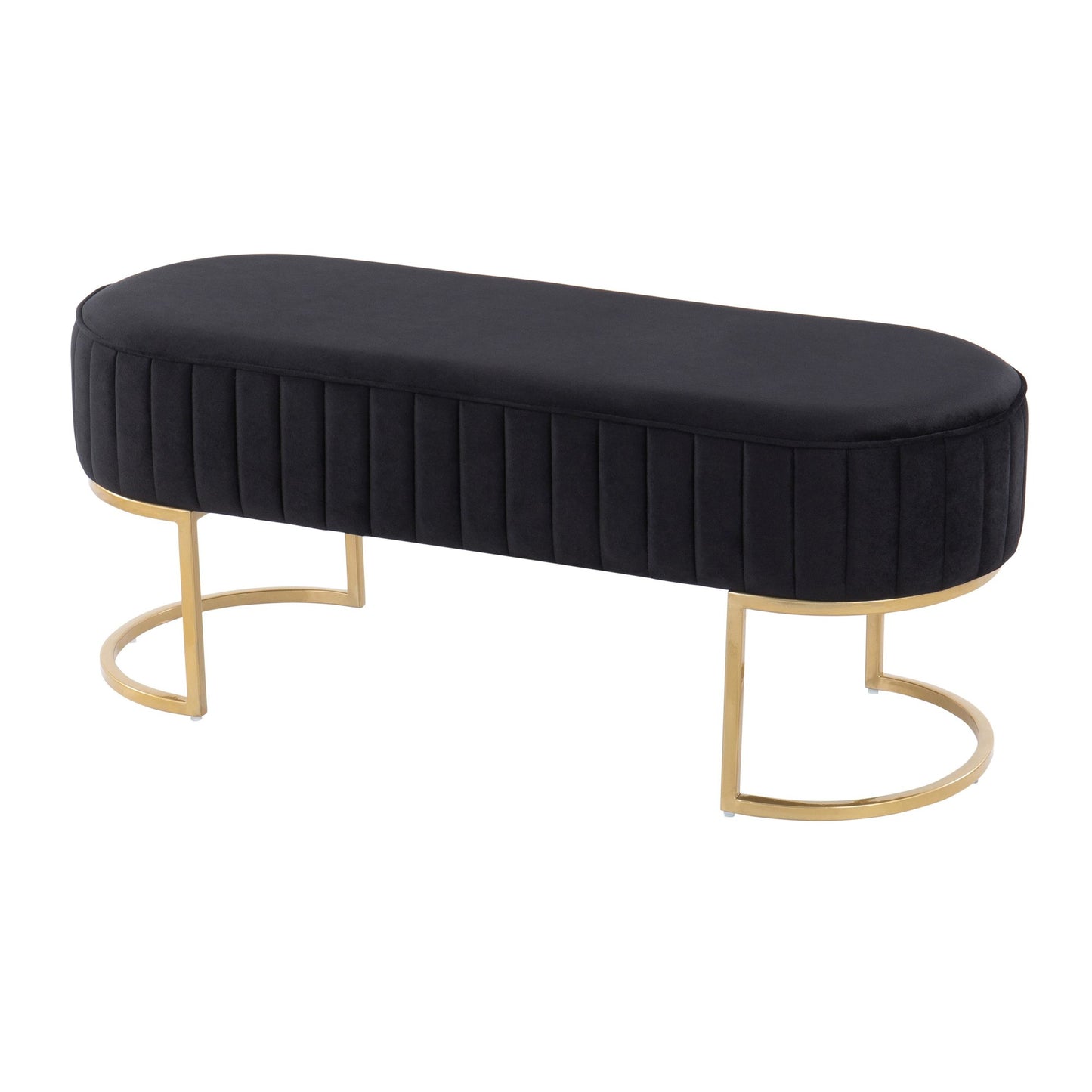 Demi Pleated Bench-6
