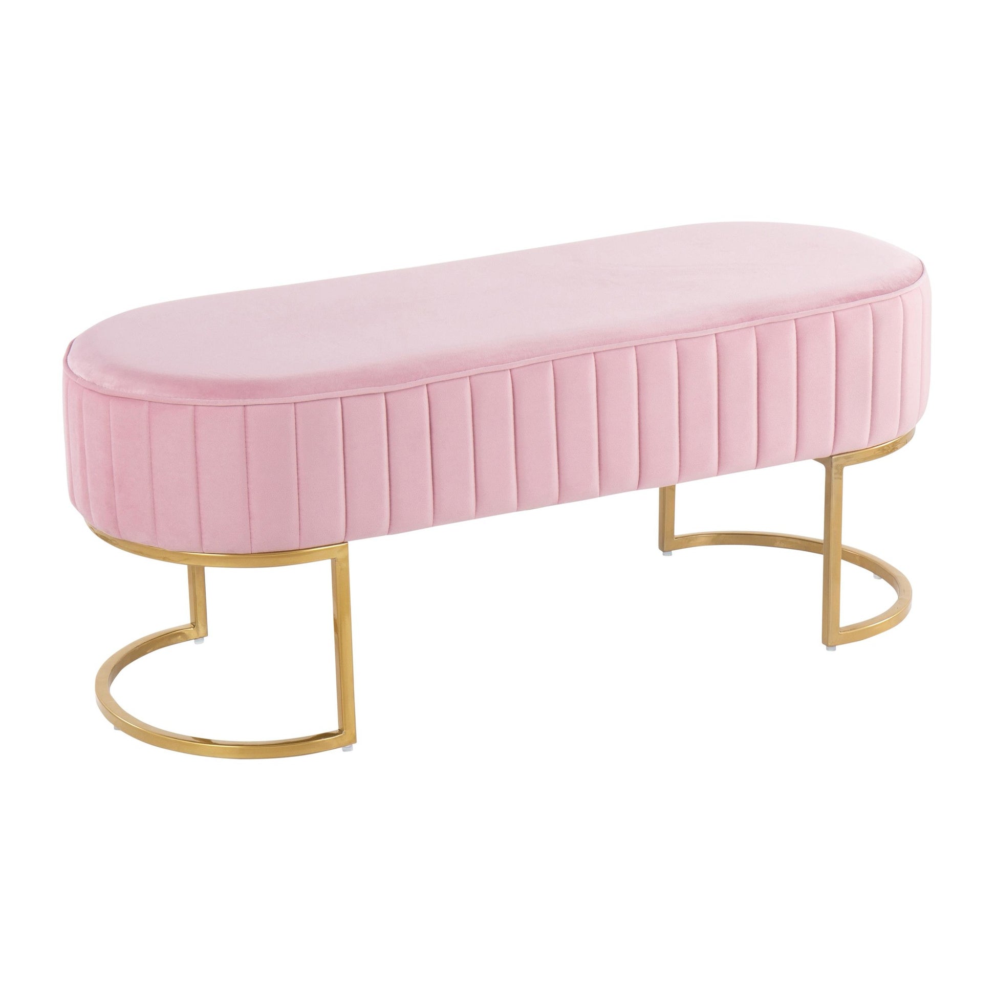 Demi Pleated Bench-3
