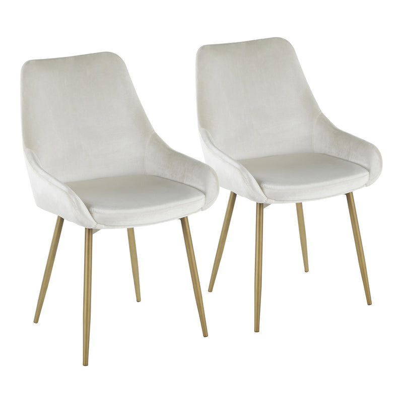 Diana Chair - Set of 2 | Modishstore | Dining Chairs