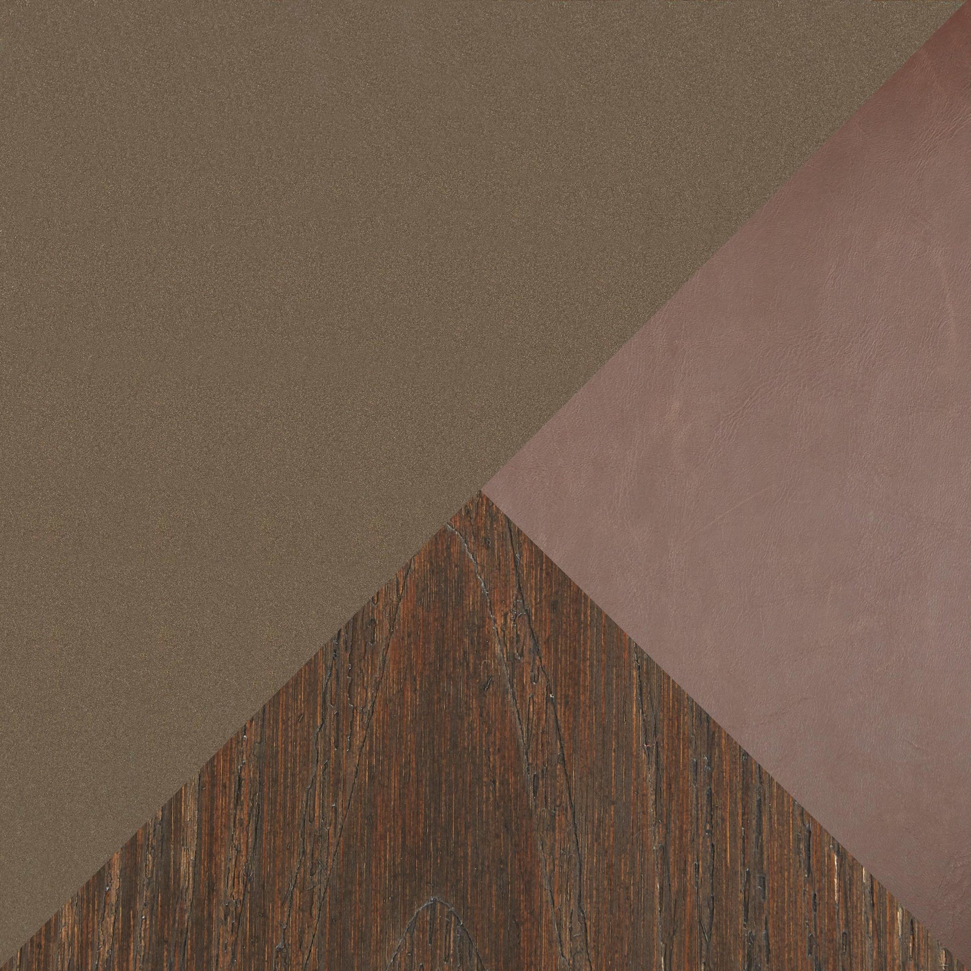 Drift Industrial Lounge Chair in Antique Metal with Brown Faux Leather and Espresso Wood By LumiSource | Side Chairs | Modishstore - 4