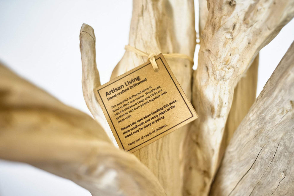 Driftwood Coat Stand - Free Standing-  by Artisan Living | ModishStore | Coat Racks-2