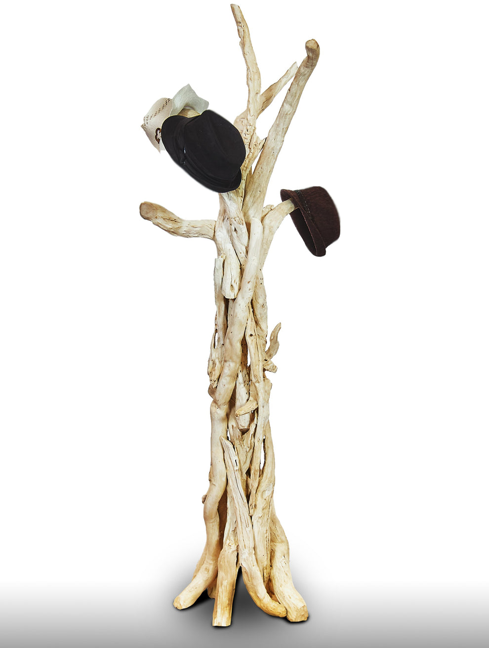 Driftwood Coat Stand - Free Standing-  by Artisan Living | ModishStore | Coat Racks-7