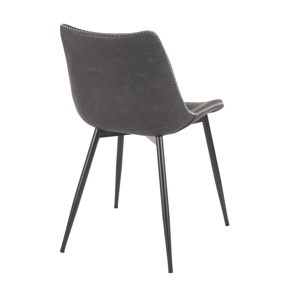 LumiSource Durango Dining Chair - Set of 2 | Modishstore | Dining Chairs - 12