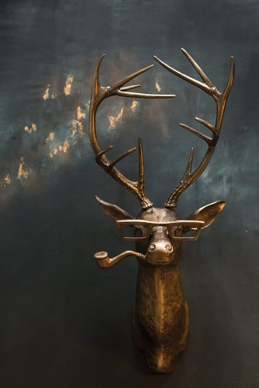 E+E Wall Mount  By Accent Decor- Wall Mount Trophy Sculpture