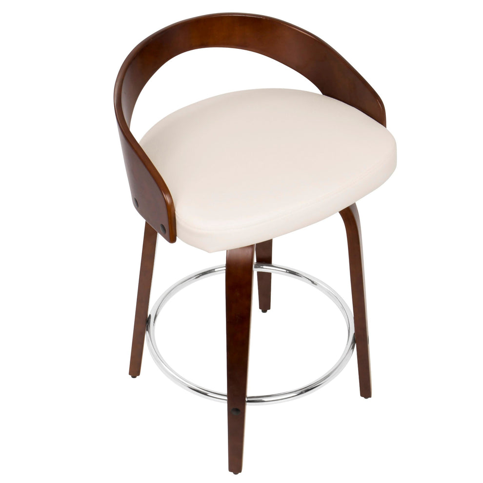 LumiSource Grotto Counter Stool - Set of 2-10