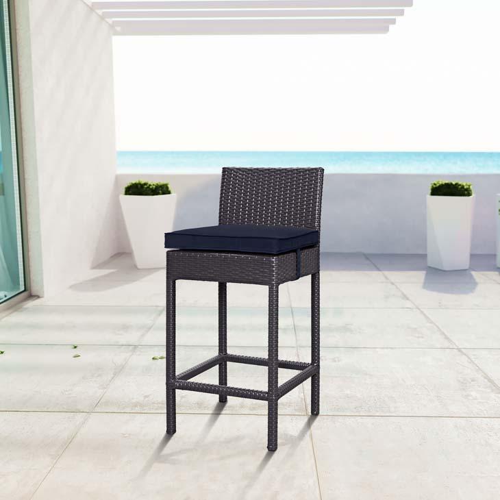 Modway Convene Outdoor Patio Bar Stool - EEI-1006 | Bar Stools | Modishstore - 15