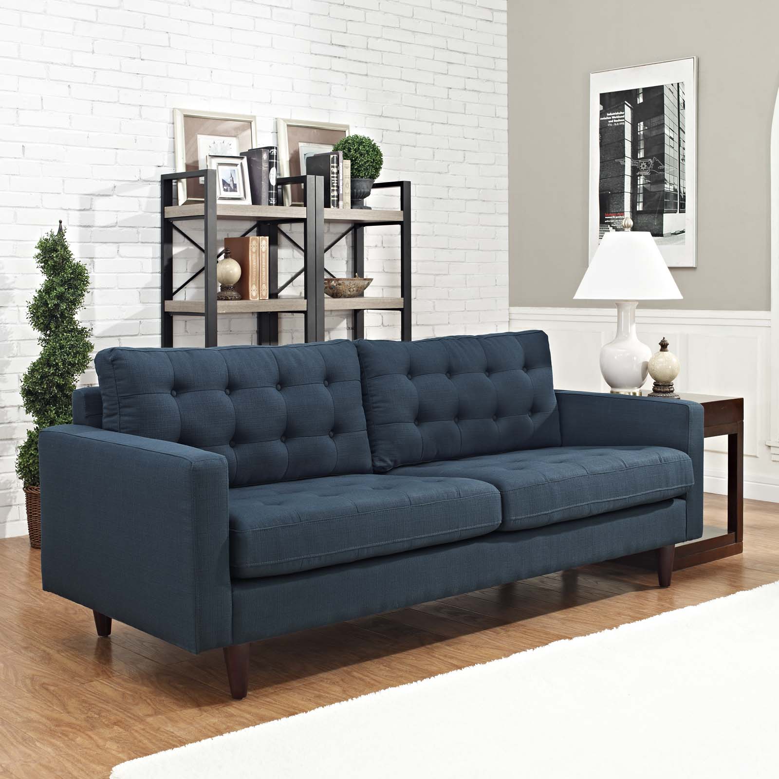 Modway Empress Upholstered Sofa | Sofas | Modishstore-46