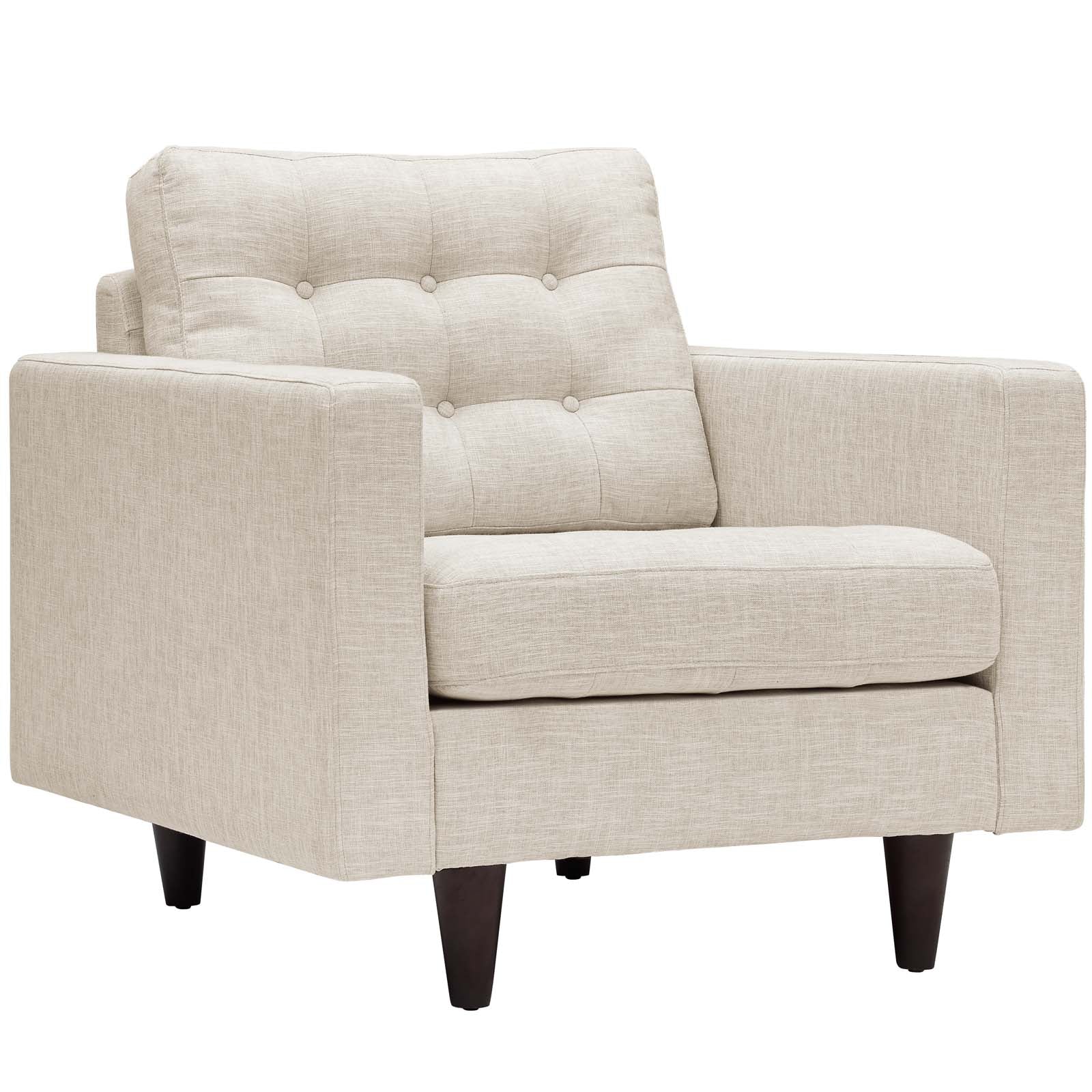 Modway Empress Upholstered Armchair | Armchairs | Modishstore-23