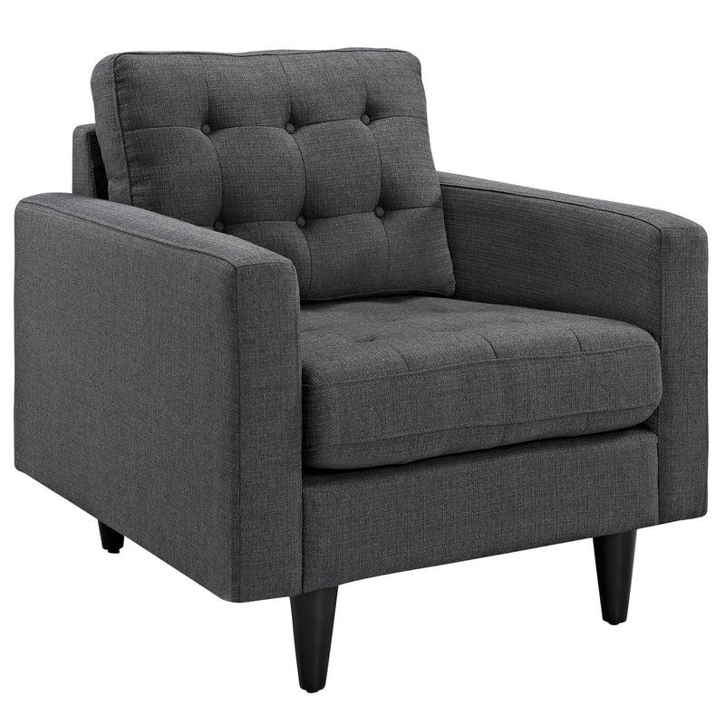 Modway Empress Upholstered Armchair - EEI-1013 | Armchairs | Modishstore - 8