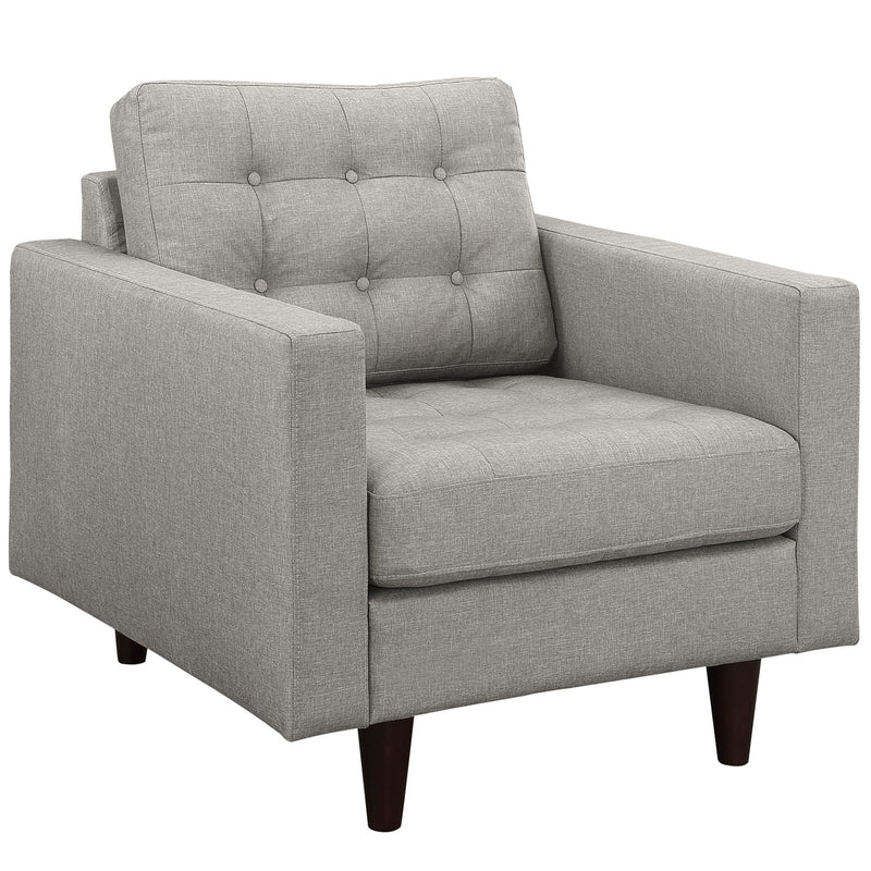Modway Empress Upholstered Armchair - EEI-1013 | Armchairs | Modishstore - 5