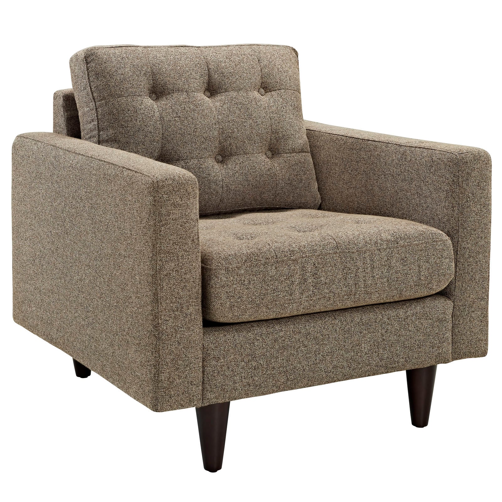 Modway Empress Upholstered Armchair | Armchairs | Modishstore-25