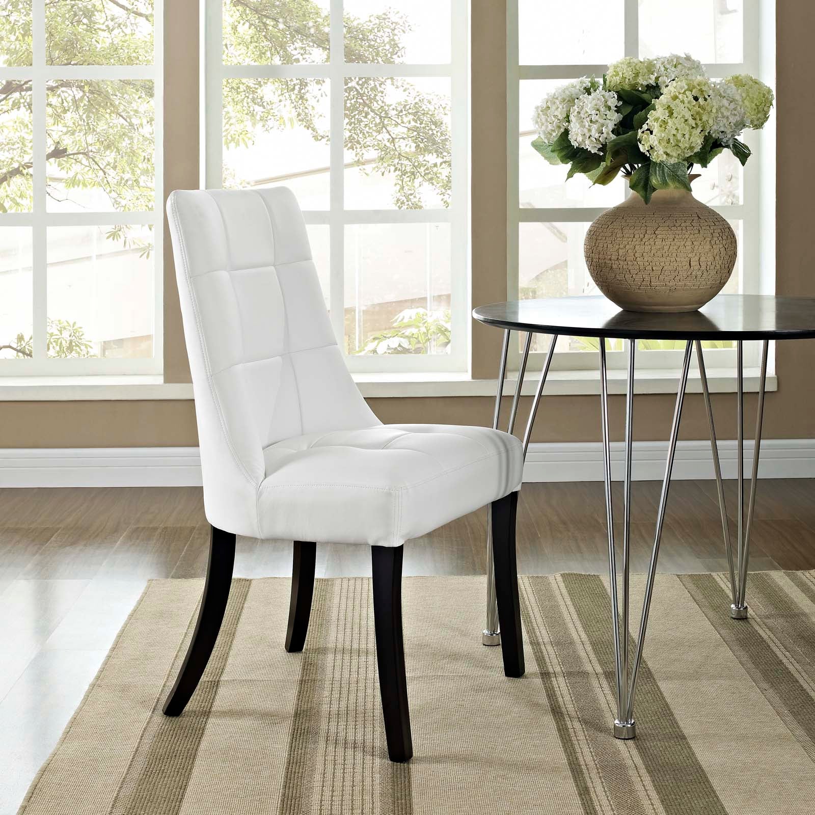 Modway Noblesse Dining Vinyl Side Chair - EEI-1039 | Dining Chairs | Modishstore-1