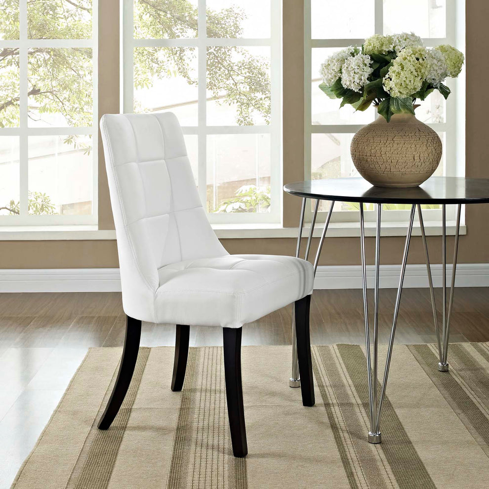 Modway Noblesse Dining Vinyl Side Chair - EEI-1039 | Dining Chairs | Modishstore - 1