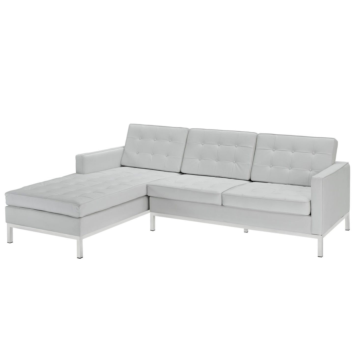 Loft Left-Facing Leather Sectional Sofa By Modway - EEI-1046 | Sectional | Modishstore - 2