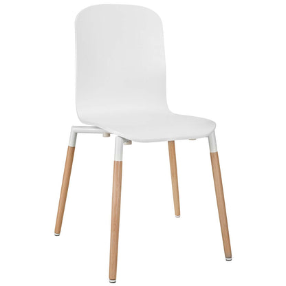 Modway Stack Dining Wood Side Chair | Dining Chairs | Modishstore-12