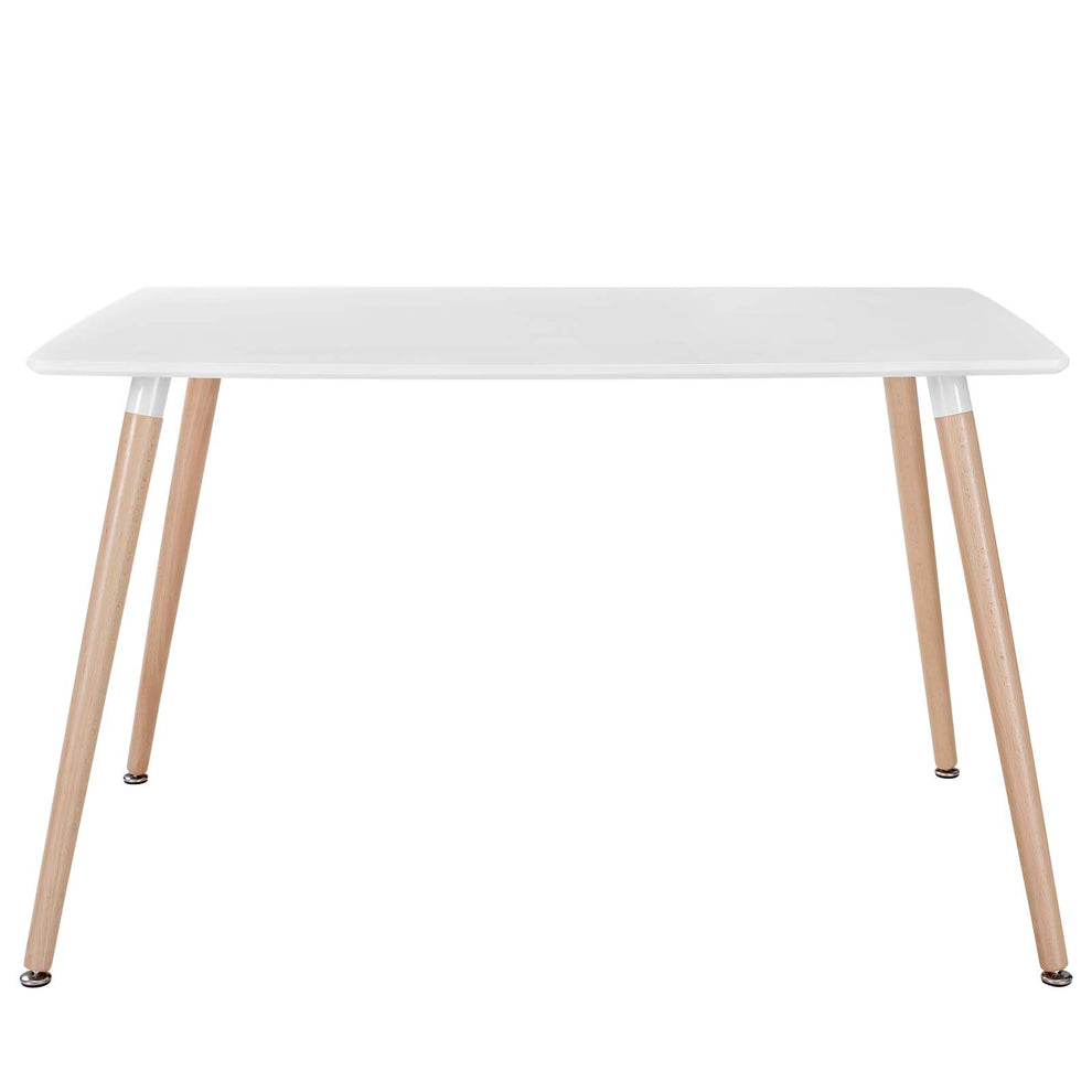 Modway Field Rectangle Dining Table - White - EEI-1056 | Dining Tables | Modishstore - 3
