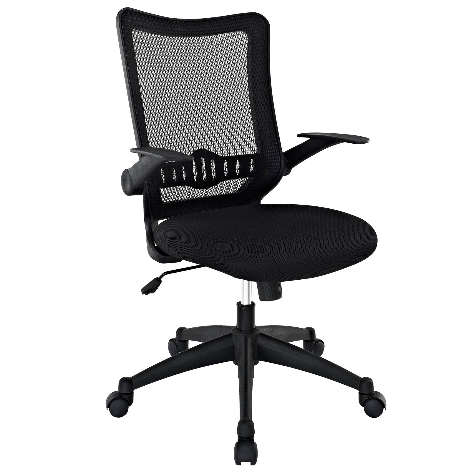 Modway Explorer Mid Back Office Chair - Black | Office Chairs | Modishstore-3