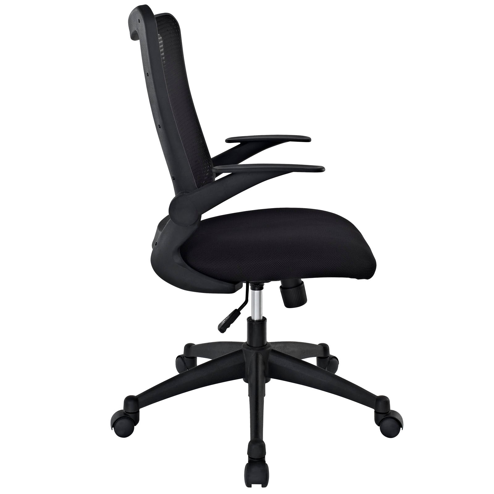 Modway Explorer Mid Back Office Chair - Black | Office Chairs | Modishstore-4