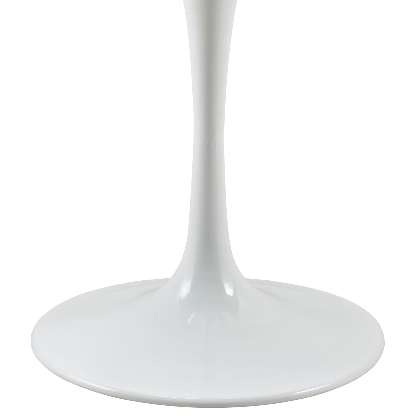 Modway Lippa 36" Round Wood Top Dining Table in White | Dining Tables | Modishstore-4