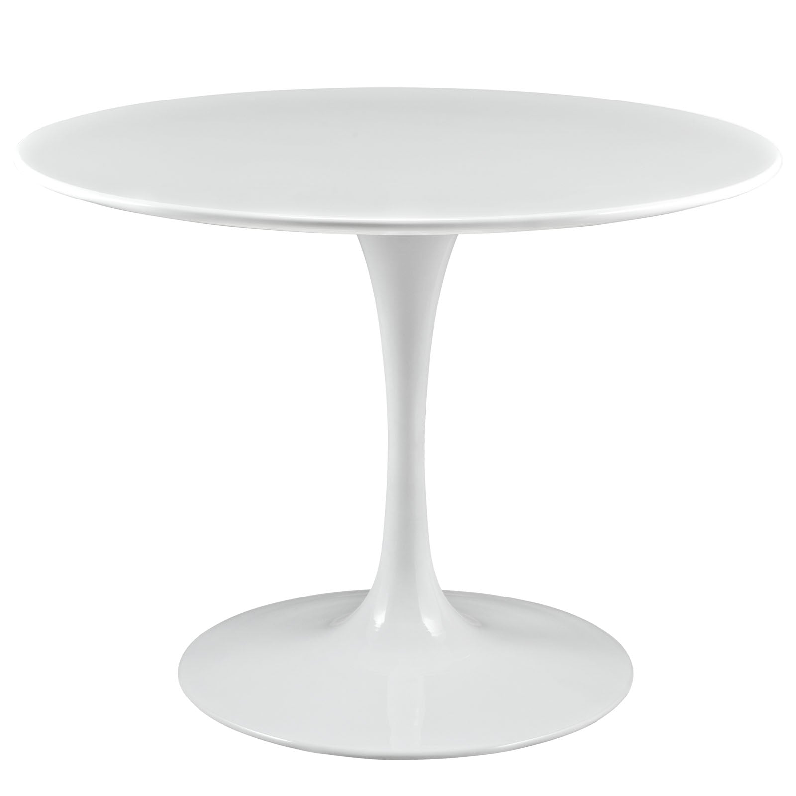 Modway Lippa 40" Round Wood Top Dining Table in White - EEI-1117 | Dining Tables | Modishstore - 2