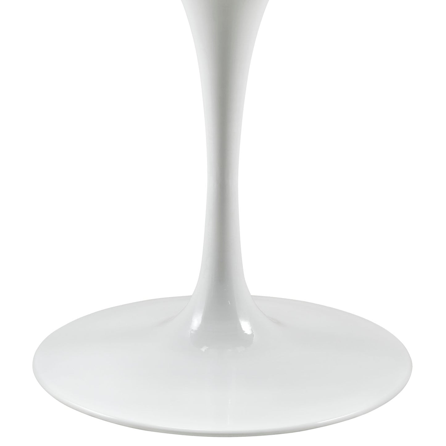 Modway Lippa 40" Round Wood Top Dining Table in White | Dining Tables | Modishstore-4