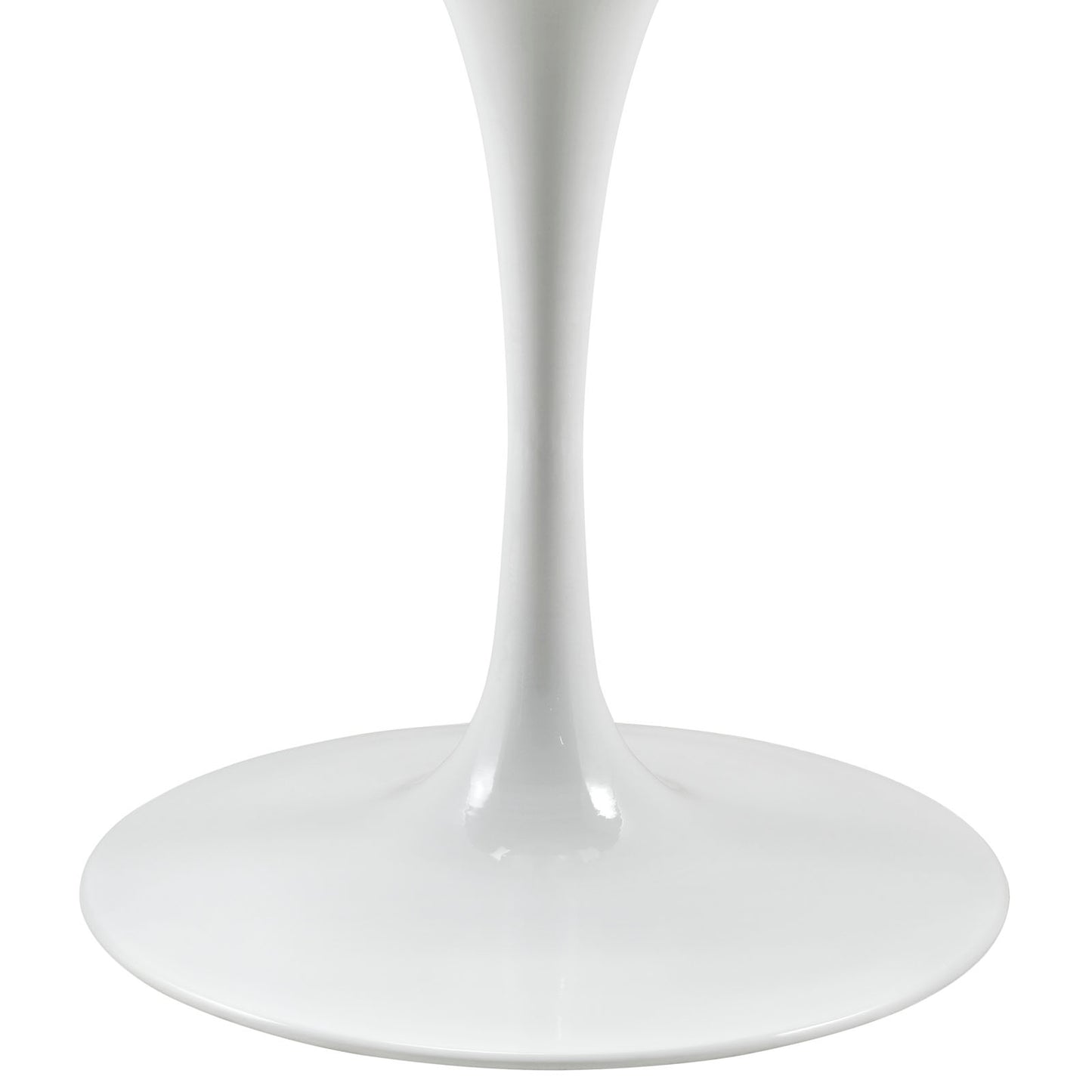Modway Lippa 40" Round Wood Top Dining Table in White - EEI-1117 | Dining Tables | Modishstore - 4